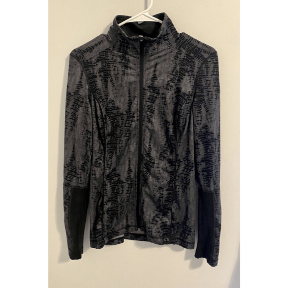 Under Armour Women's Studio Perfect Jacket Gray Black Full Zip Size Small - Picture 1 of 6